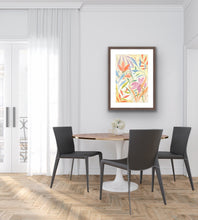 Load image into Gallery viewer, Fleur Pastel Wall Print
