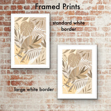 Load image into Gallery viewer, Golden Flora Wall Print
