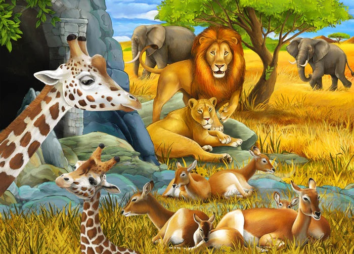 1000 Piece Jigsaw Puzzle - African Safari