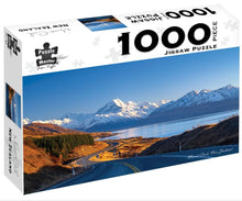 Load image into Gallery viewer, 1000 Piece Jigsaw Puzzle - Mt Cook New Zealand
