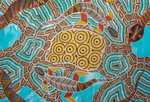 Load image into Gallery viewer, 1000 Piece Jigsaw Puzzle - Rainbow Serpent &amp; the Two Goannas
