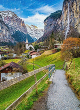 Load image into Gallery viewer, 1000 Piece Jigsaw Puzzle - Valley of Lauterbrunnen
