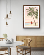 Load image into Gallery viewer, Abstract Palm Beach Wall Print

