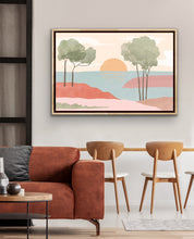 Load image into Gallery viewer, Abstract Sunset Wall Print
