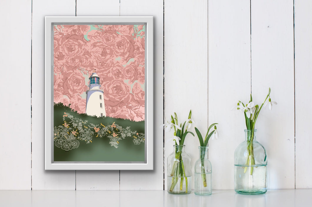 Cape Lighthouse Wall Print