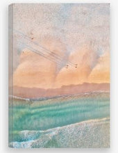 Load image into Gallery viewer, Coastal Wall Art Stretched Canvas Print
