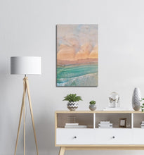 Load image into Gallery viewer, Coastal Wall Art Stretched Canvas Print
