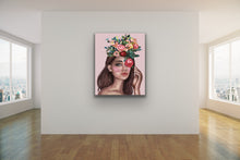 Load image into Gallery viewer, Flower Girl Wall Print
