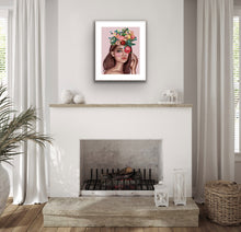 Load image into Gallery viewer, Flower Girl Wall Print
