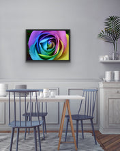 Load image into Gallery viewer, Rainbow Rose Wall Print
