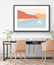 Load image into Gallery viewer, Sailboat Wall Print

