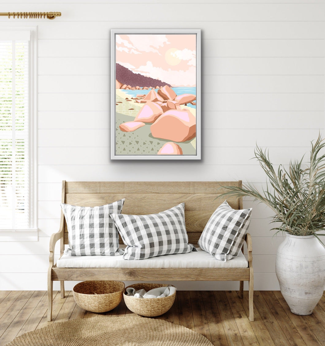 Salmon Bay Wall Print