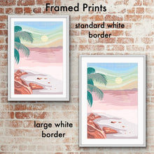 Load image into Gallery viewer, Salmon Beach Wall Print
