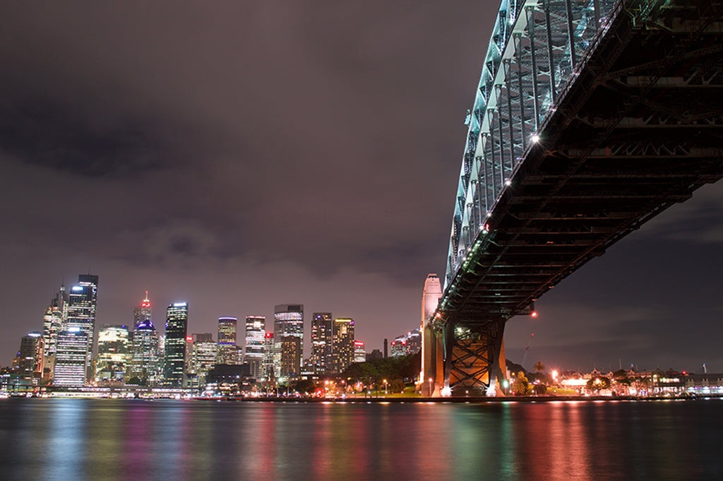 Sydney Harbour Night Lights Jigsaw Puzzle