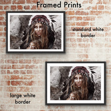 Load image into Gallery viewer, Warrior Woman Wall Print
